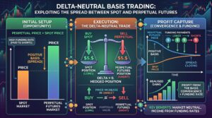 Delta-Neutral Basis Trading | Exploiting the Spread Between Spot and Perpetual Futures