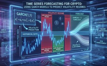 Time Series Forecasting for Crypto Using GARCH Models to Predict Volatility Regimes