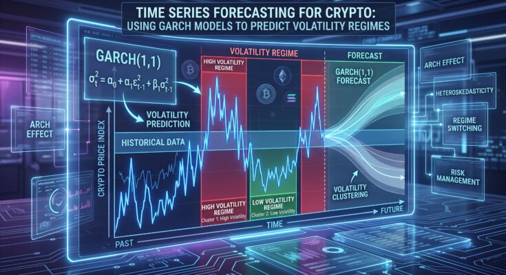 Time Series Forecasting for Crypto Using GARCH Models to Predict Volatility Regimes