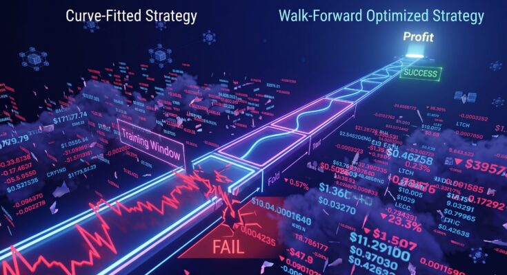 Walk-Forward Testing Optimization | Preventing Curve-Fitting in Crypto Trading Bots