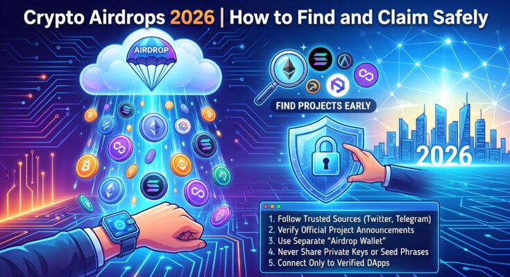 Crypto Airdrops 2026 How to Find and Claim Safely