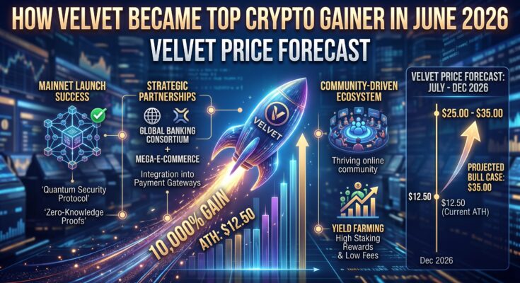 How VELVET Became Top Crypto Gainer in June 2026 — VELVET Price Forecast