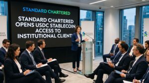 Standard Chartered Opens USDC Stablecoin Access to Institutional Clients