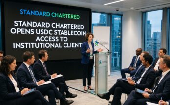 Standard Chartered Opens USDC Stablecoin Access to Institutional Clients