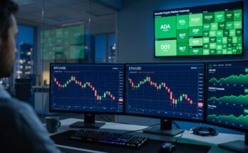 Bitcoin and Ether Fall as Equities Rally, Broader Crypto Market on Track for Best Month in a Year