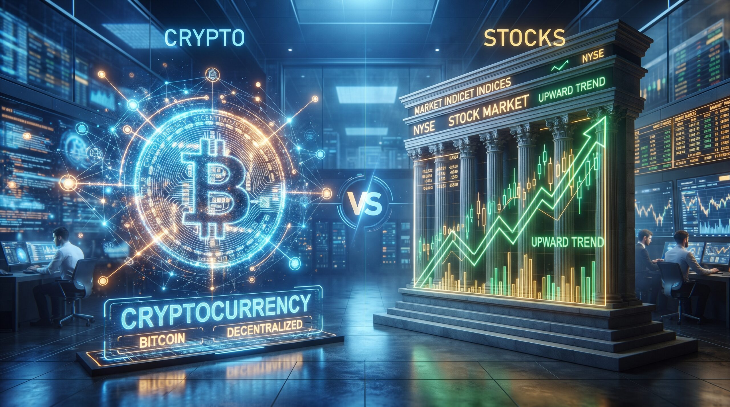 Crypto vs Stocks | Which Asset Class Offers Better Risk-Adjusted Returns Right Now?