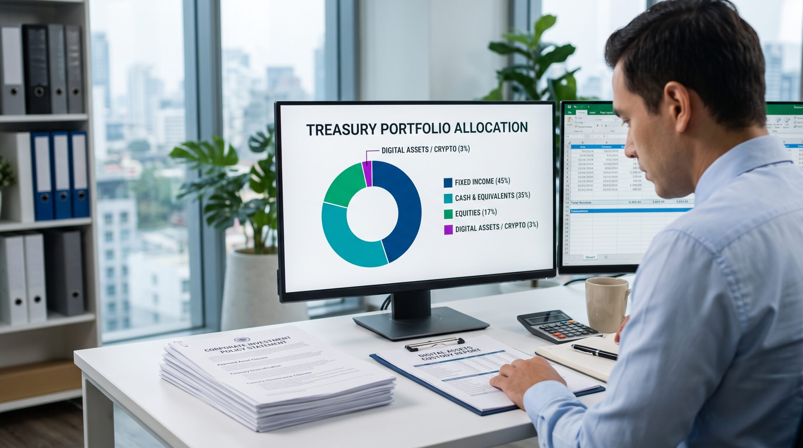 Using Crypto Trading to Diversify Company Treasury Assets